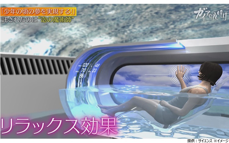 1970年「大阪万博」から約半世紀を経て“人間洗濯機”が復活