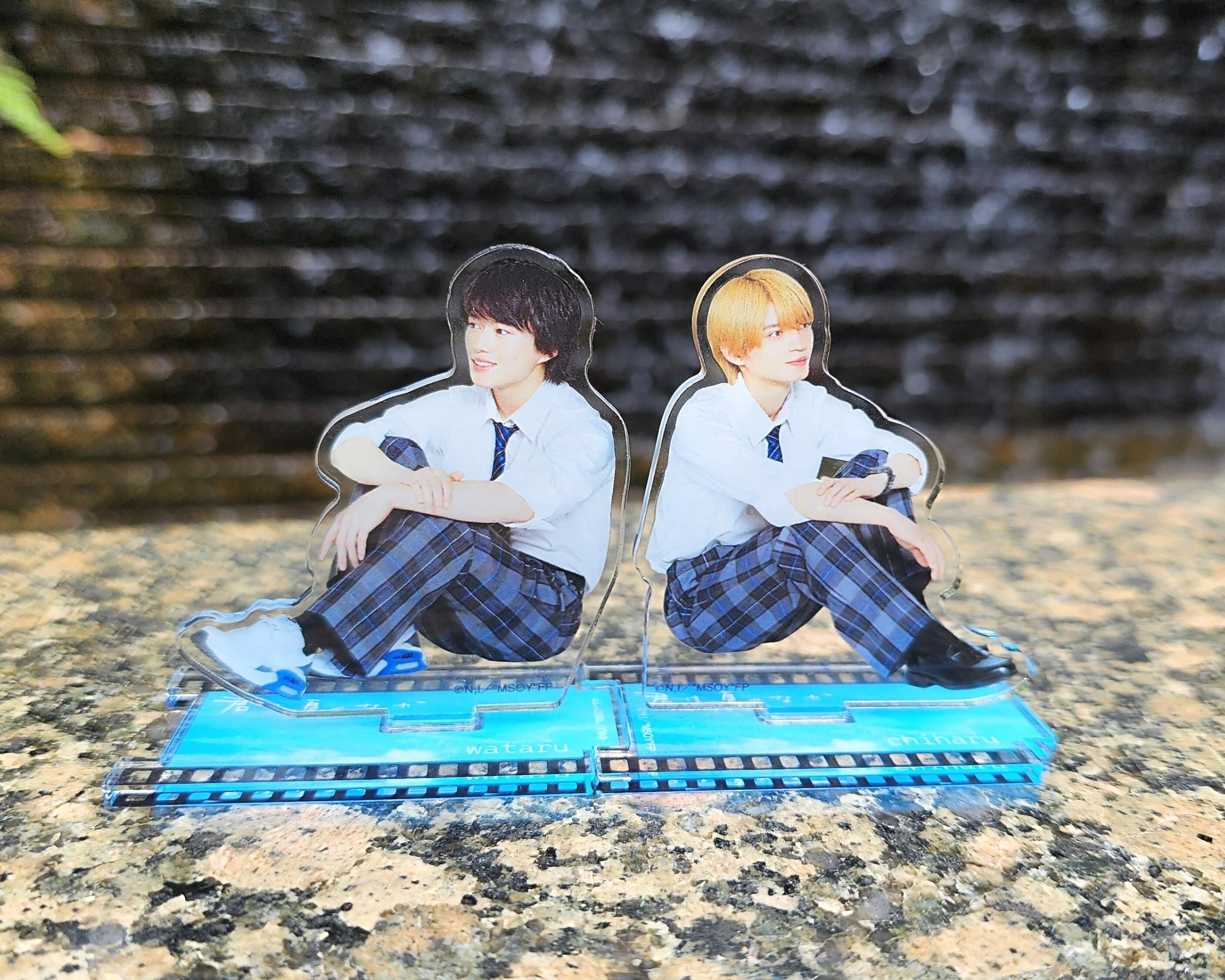 ★君は夏のなか アクスタペア&ステッカー&非売品ステッカー 奥智哉 杢代和人 ★ W主演・奥智哉×杢代和人の距離感に注目！ ドラマ『君は夏のなか