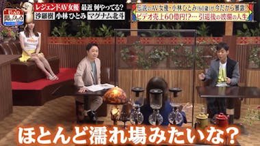 小林ひとみ　ヌード 累計売上60億円！？伝説のAV女優・小林ひとみの今「全裸になれ！」波乱の人生明かす | テレ東・ＢＳテレ東の読んで見て感じるメディア テレ東プラス