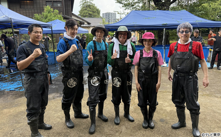 池の水」に出たいと熱望！？マッチ（近藤真彦）が”マイ水槽”持参で