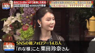 全身整形総額4000万円！年商20億円超えの社長が半生を告白＆自宅も大 