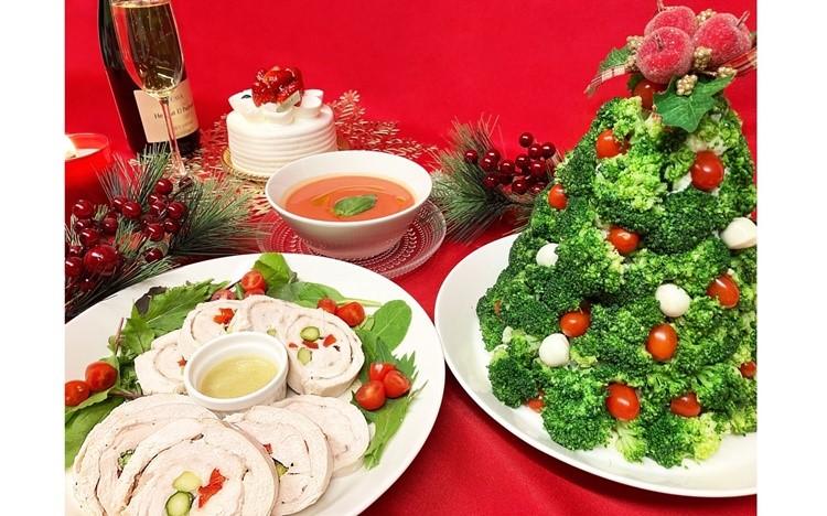 【簡単ヘルシー】レンチンだけで豪華クリスマス料理！子どもも