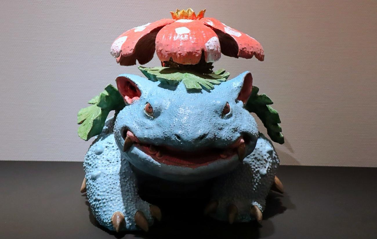 ポケットモンスター」が伝統の工芸作品に！ミュウツーの巨大立像も