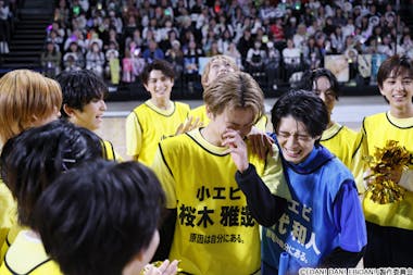 悔しさで号泣後に感動の涙…世代別チームで白熱バトル「EBiDAN大運動会