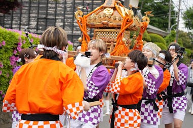 神輿 29年 八王子まつり (鬼枡) 神輿立派な渡御 迫力の有るです。 - YouTube