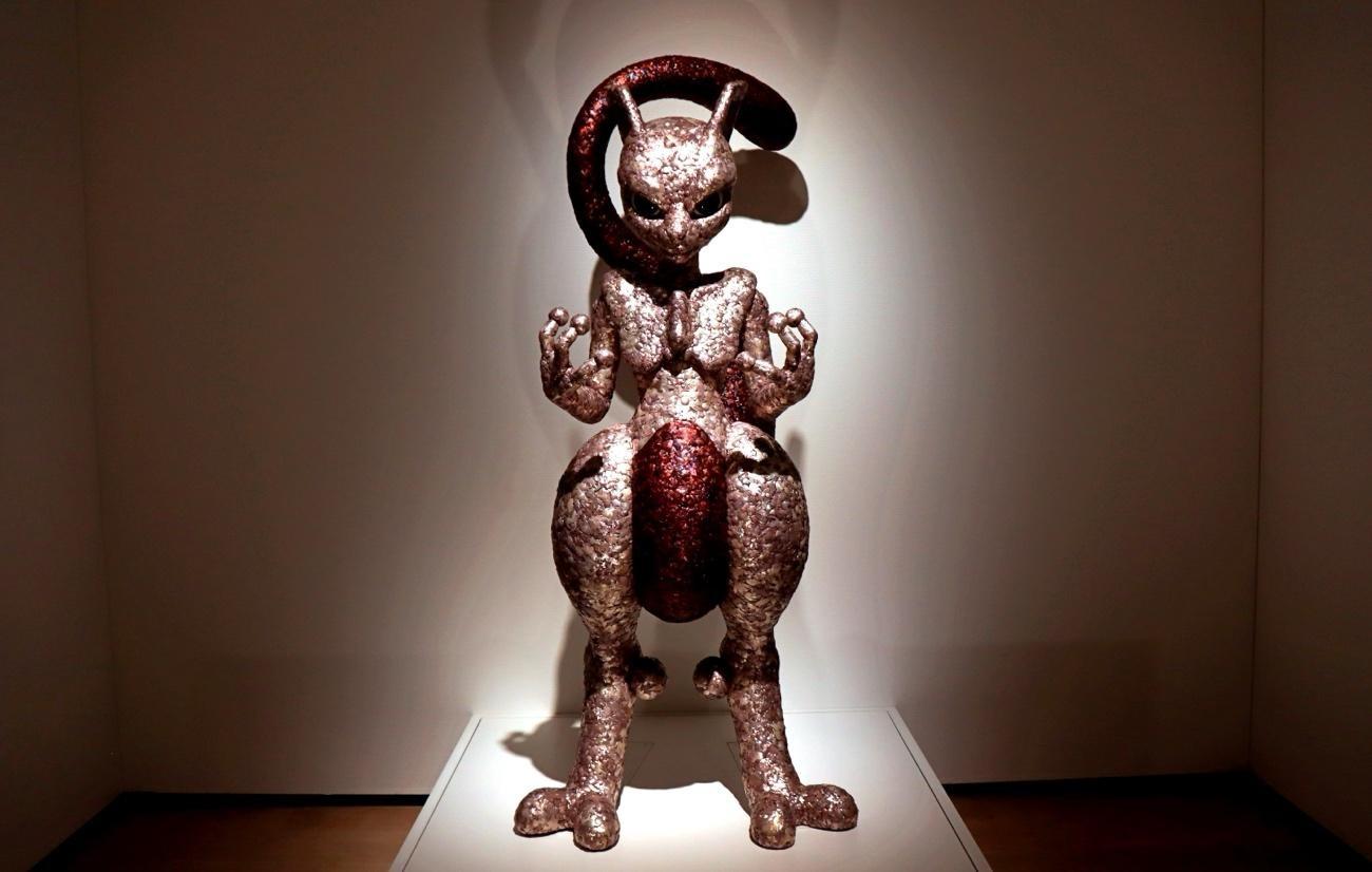 ポケットモンスター」が伝統の工芸作品に！ミュウツーの巨大立像も