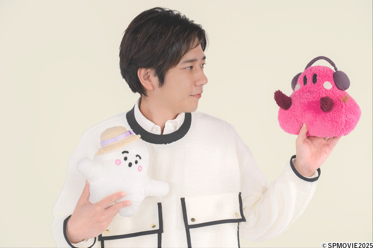 子供の縫いぐるみですvcr 二宮和也「”赤ちゃんが見やすいように作られているんだな”と、作り手の