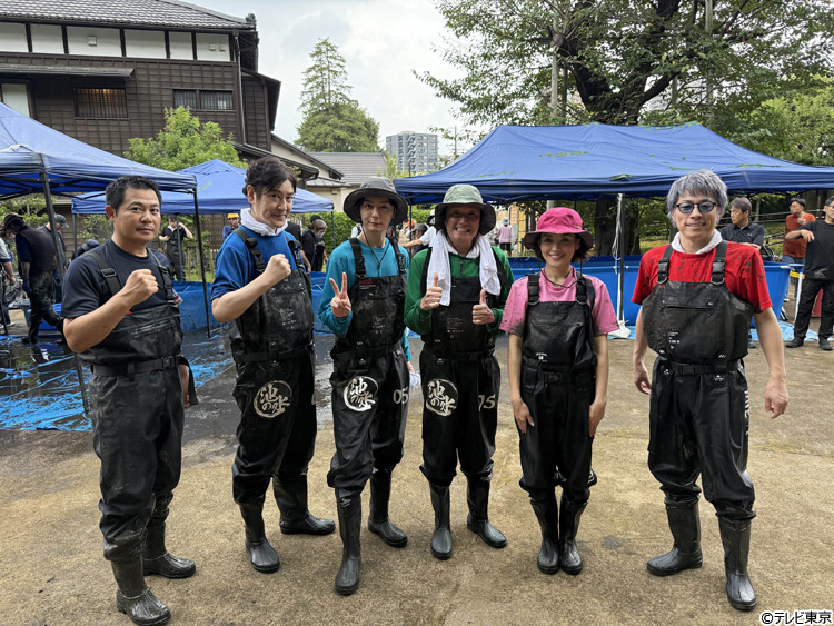 池の水」に出たいと熱望！？マッチ（近藤真彦）が”マイ水槽”持参で