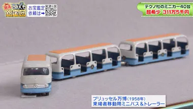 幻のメーカー」テクノ社のミニカーが300万円超え！依頼人「ビックリし