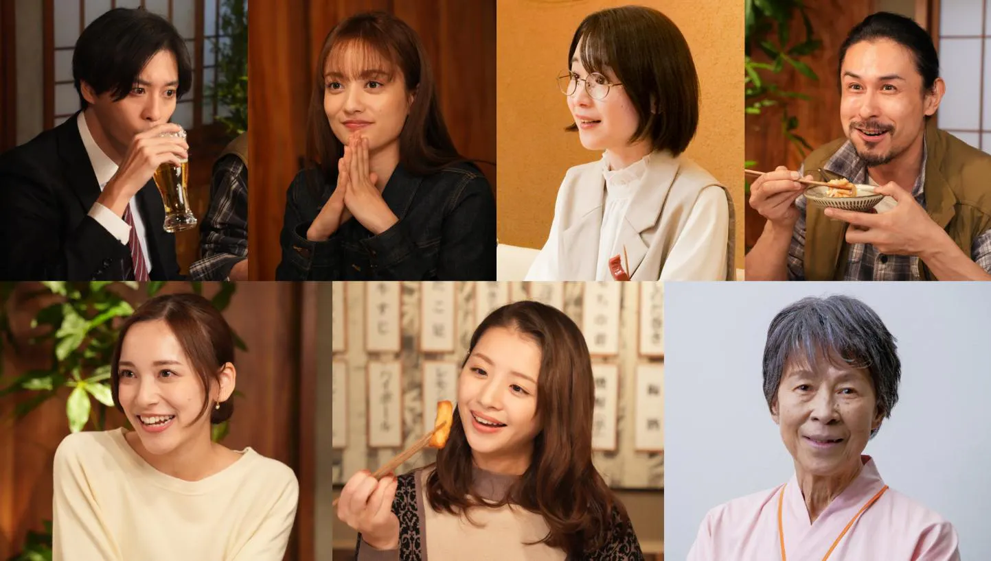 のれんをくぐると…主演・菊池桃子演じる恵がお出迎え！「婚活食堂」の 