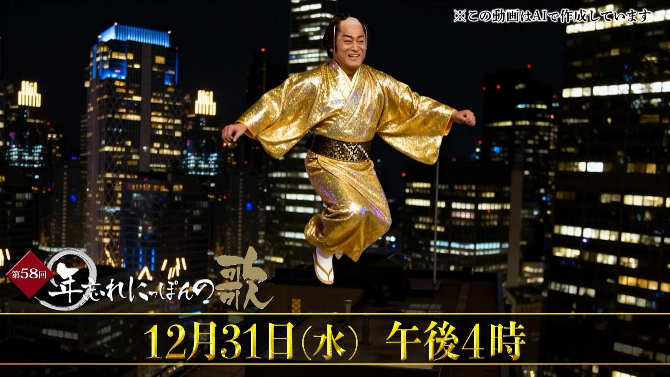 12月31日(水)午後4時～ 6時間放送！「第58回 年忘れにっぽんの歌」11年