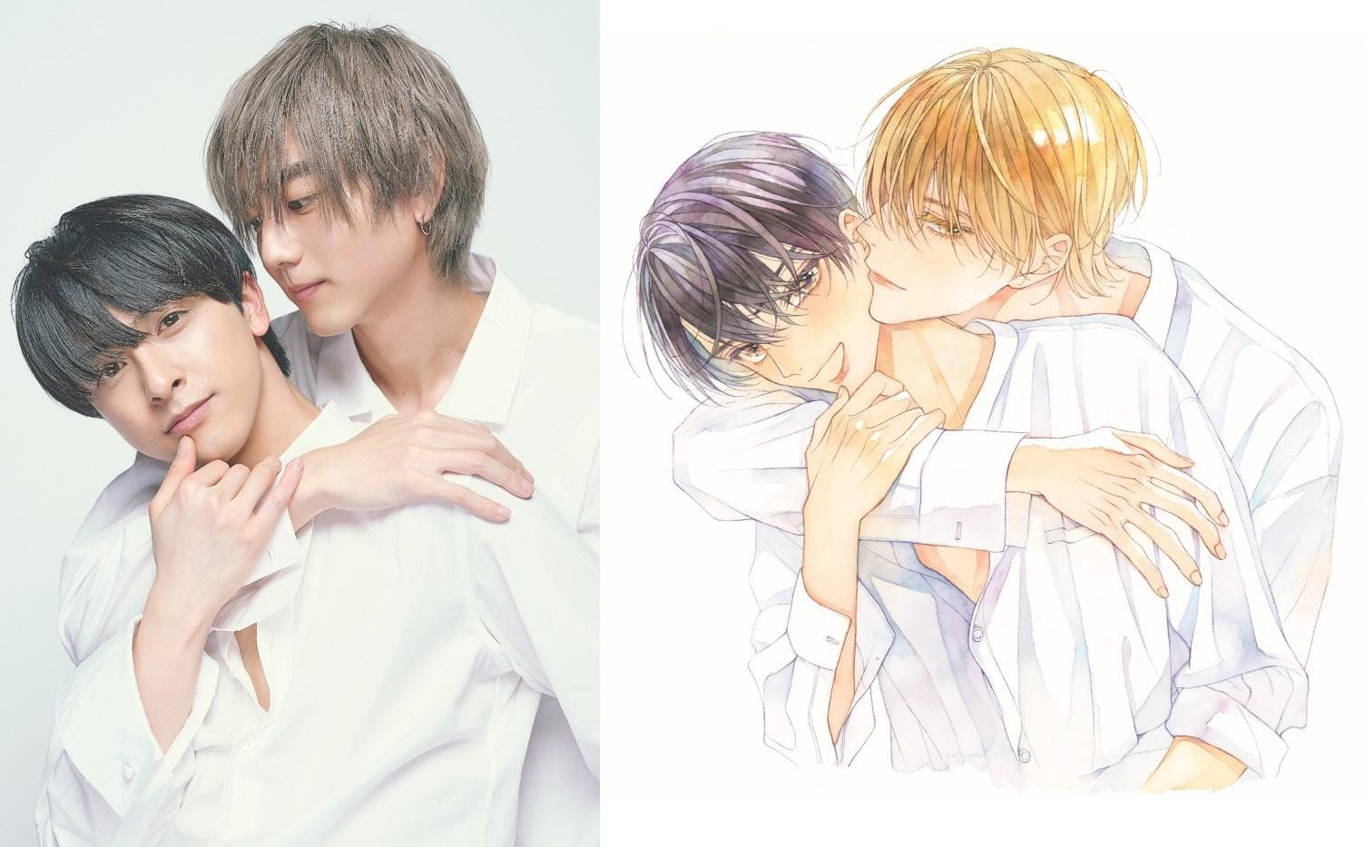 komamokukonaoi* ✖️ Taisuke Niihara W lead/popular actor and new face actor  fall in love during BL drama shooting…Sad, beautiful love story that we did  on the stage of the ⁉ entertainment