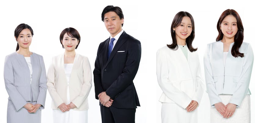 4月1日（月）から「WBS」・「Newsモーニングサテライト」は、キャスター陣が新たな顔ぶれに！