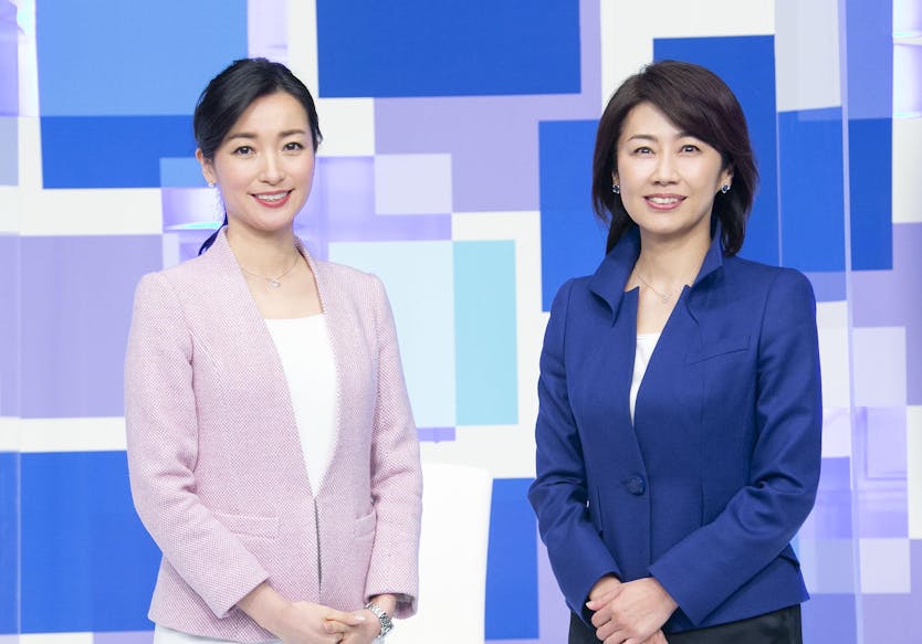 WBSキャスター（大江・佐々木）